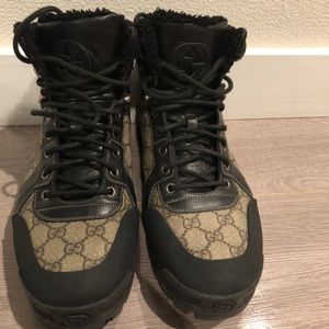 Limited Edition Men’s Gucci Monogram Boots